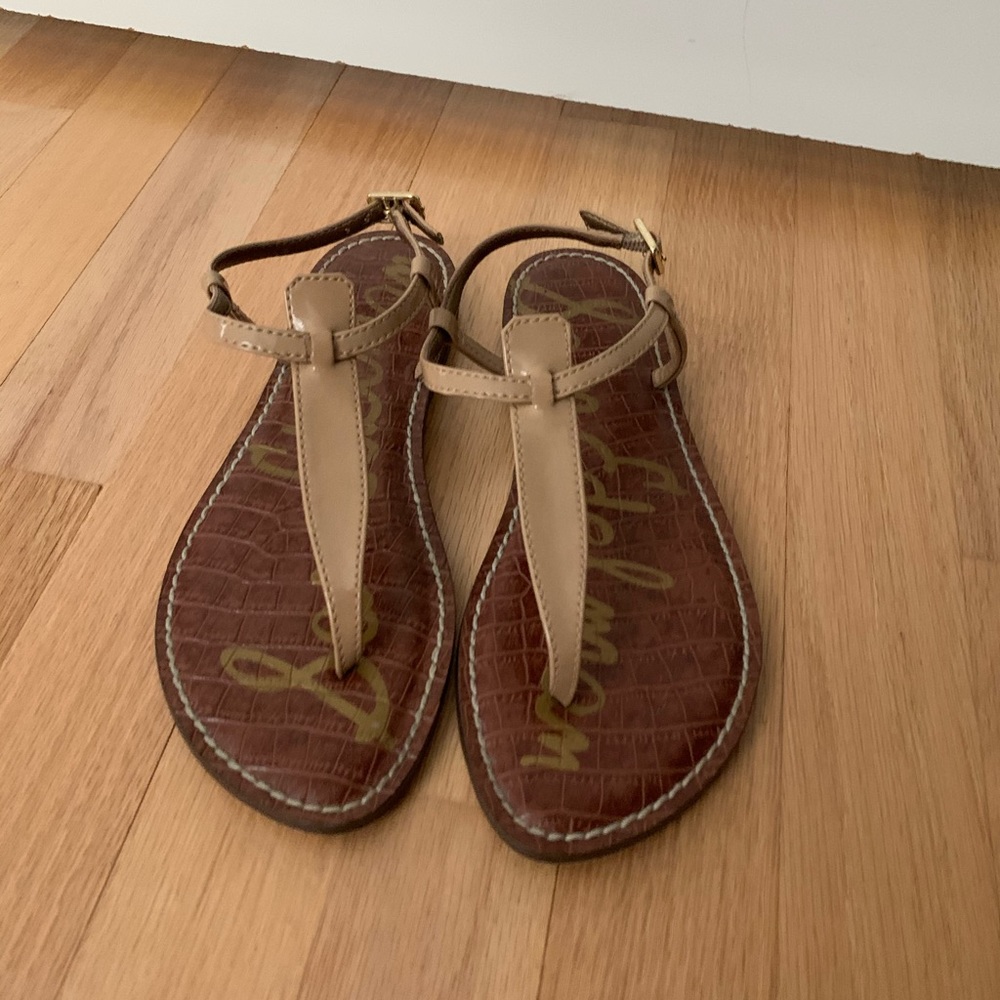 Sam Edelman tan Gigi sandal